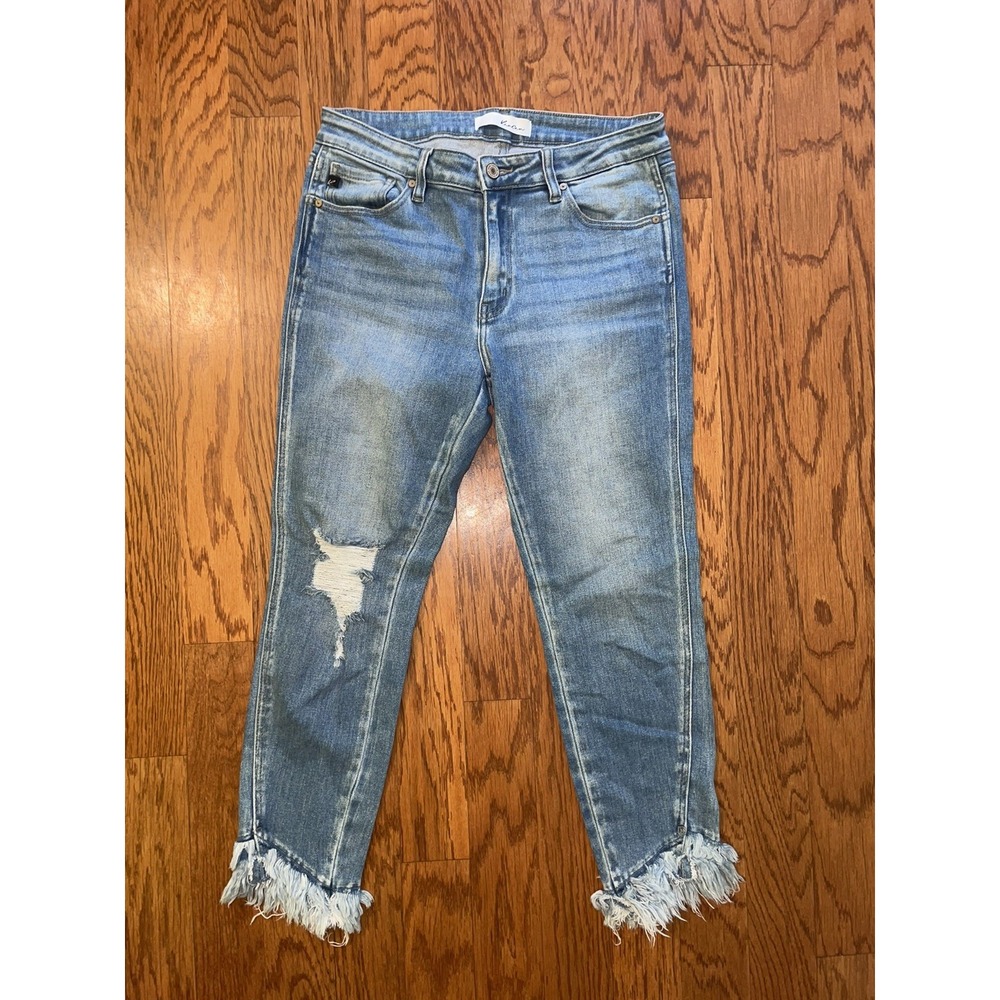 Womens RanCan Ripped Jeans Size‎ 13/30